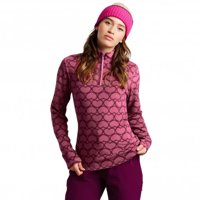 Protest  Ladies Refuzzy 1/4 Zip Active Top - Sample