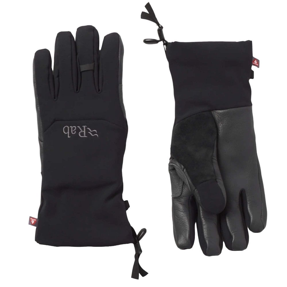 Rab Men's Black Gloves Baltoro - Image 3