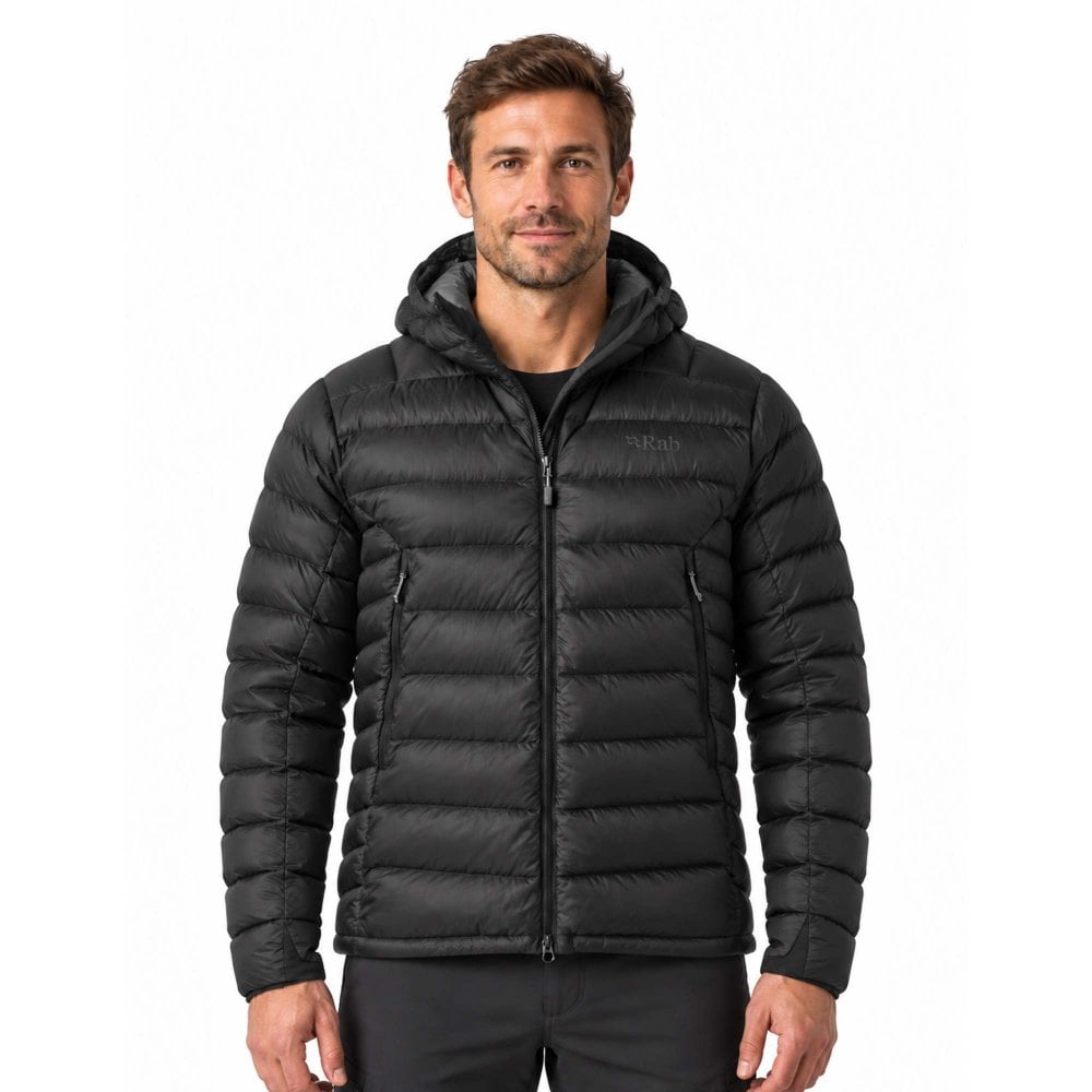 Rab Men's Black Puffer Jacket Electron Pro - Image 4