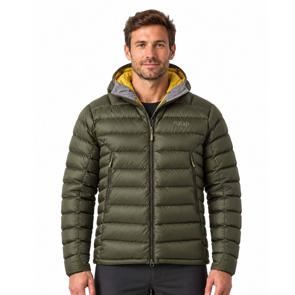 Rab Men's Electron Pro Down Jacket | 800 Fill Power Down, Hooded Coat, for Climbing & Mountaineering - Image 3