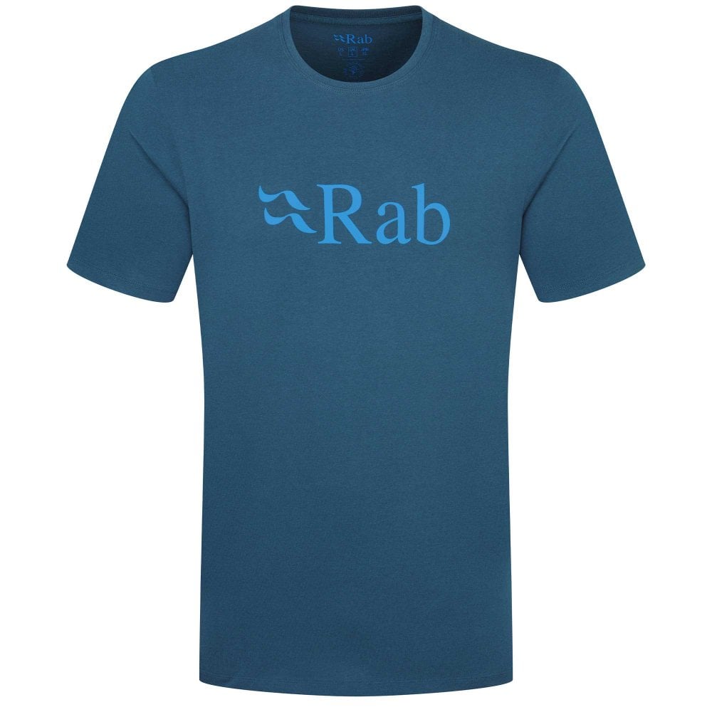 Rab Men's Stance Logo Tee Dark Blue Large - Image 3