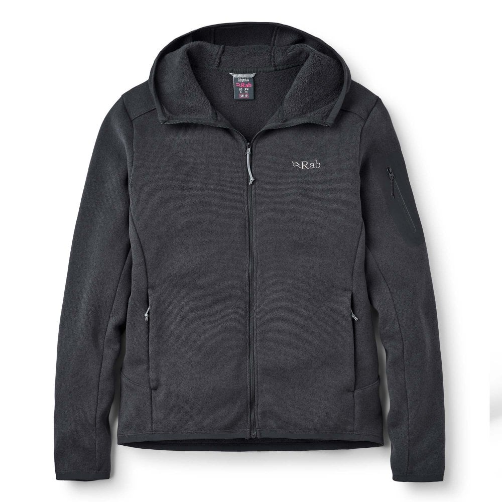 Rab Women's Black Hooded Fleece Ryvoan - Image 3