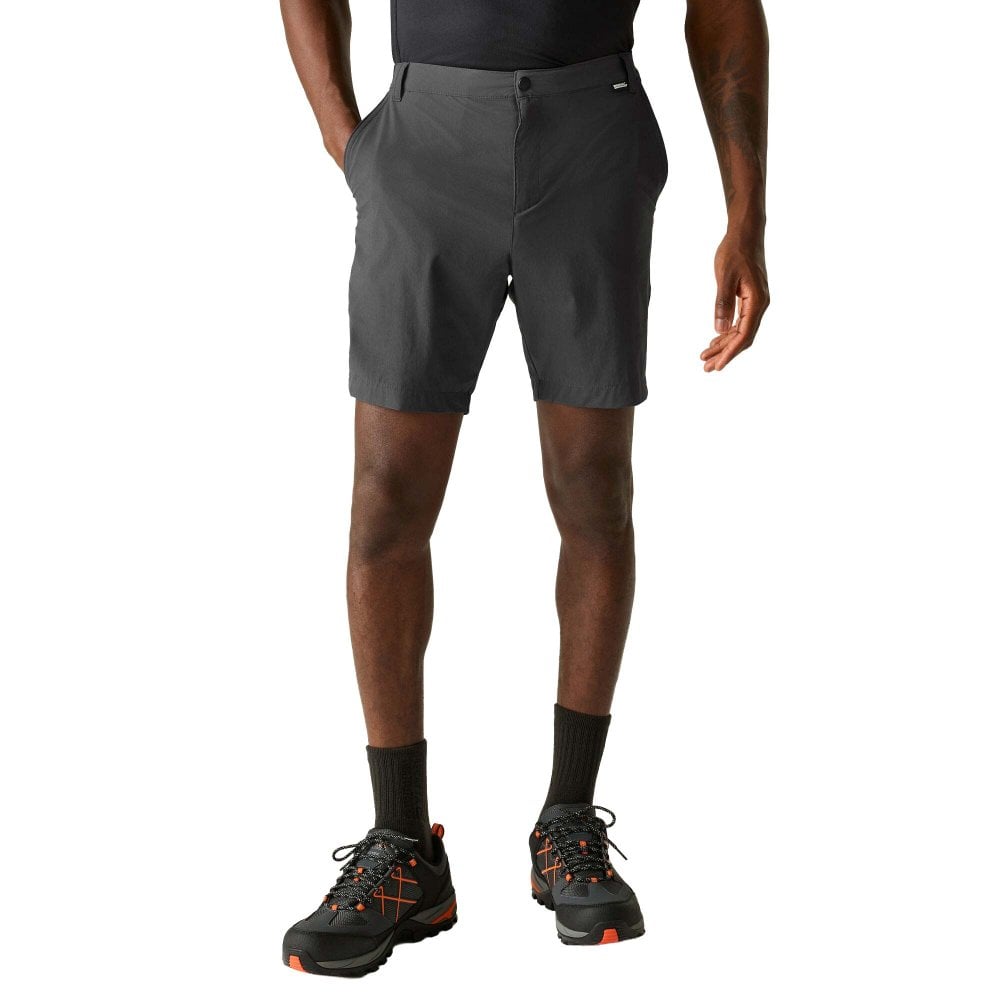 Regatta Men's Anti Insect Travel Light Shorts - Grey Size 30 - Image 2