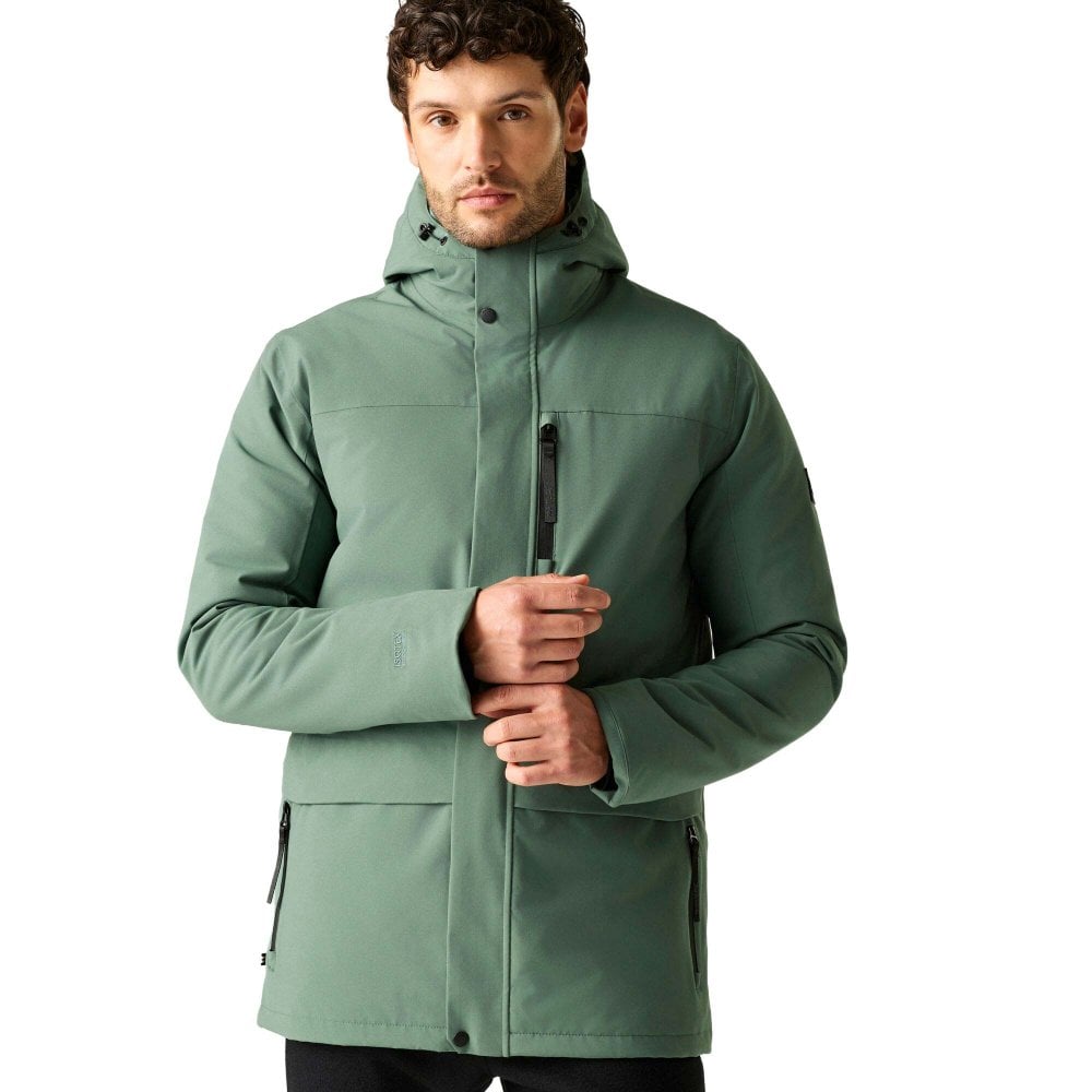 Regatta Men's Baylon Waterproof Insulated Jacket: : : Dark Forest Green Medium - Outdoor Action