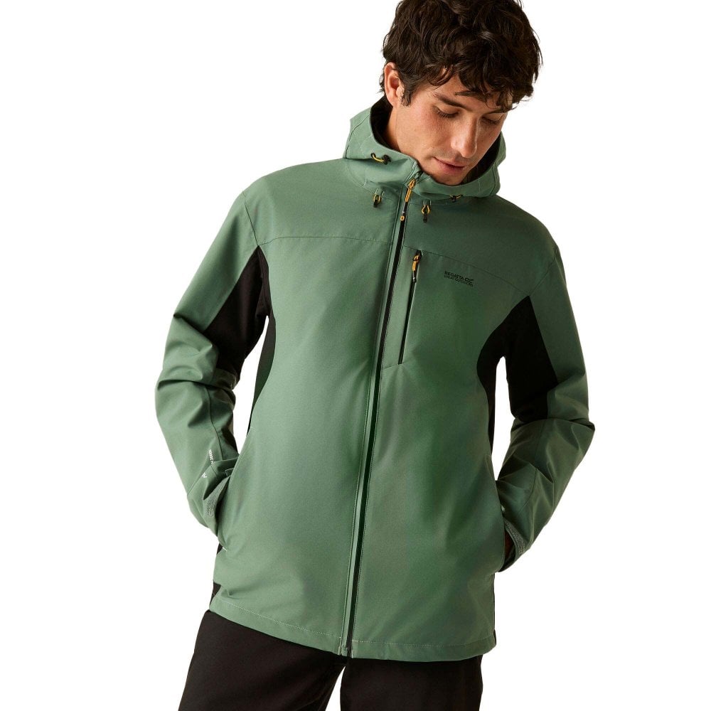 Regatta Men's Waterproof Birchdale Ii Jacket - Green 5XL - Image 3