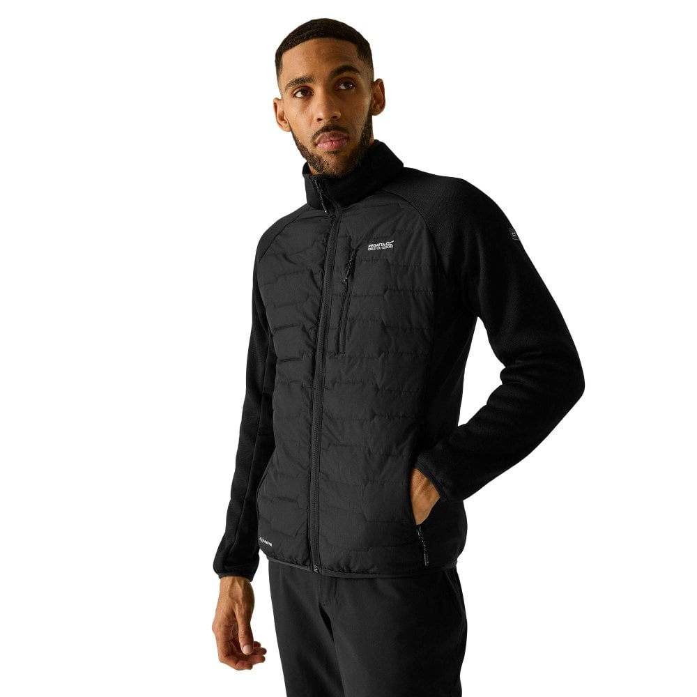 Regatta Men's Cyrus Hybrid Jacket - Black Medium - Image 3