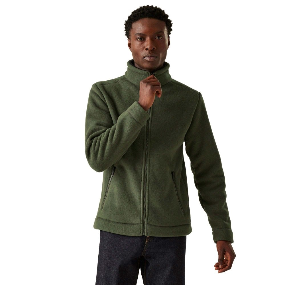 Regatta Men's Garrian Ii Fleece Jacket: : :, Colour: Dark Dark Khaki Medium - Outdoor Action