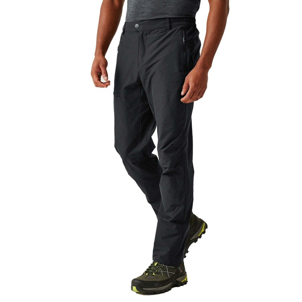 Regatta Men's Highton Ii Walking Trousers: : Short Leg: :, Black 36W - Outdoor Action - Image 2