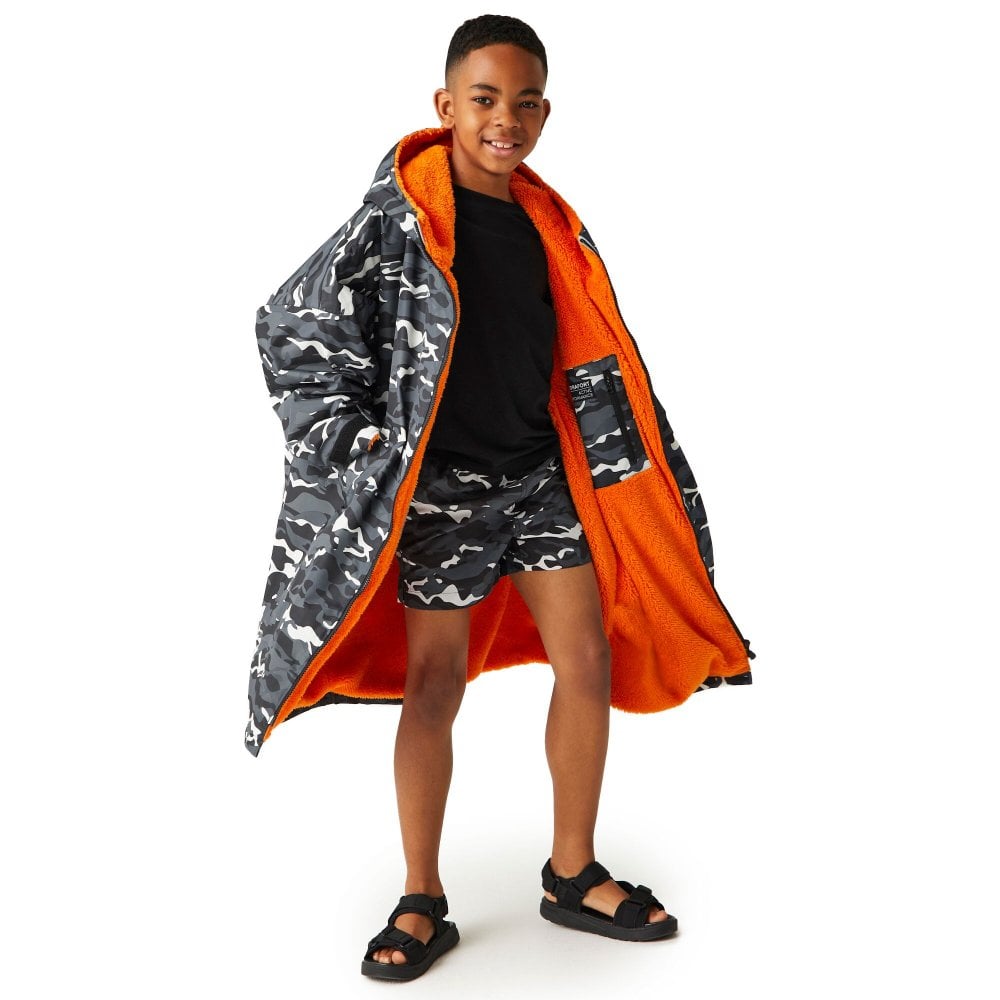 Regatta Kids Changing Robe Oversized Sonic Zip Fastening UK Size S - Image 6