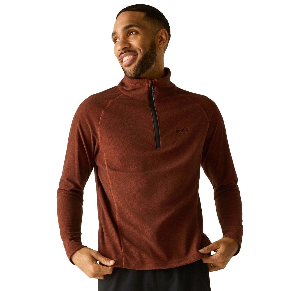 Regatta Men's Montes Lightweight Half Zip Fleece: : : Burnt Henna 3XL - Outdoor Action