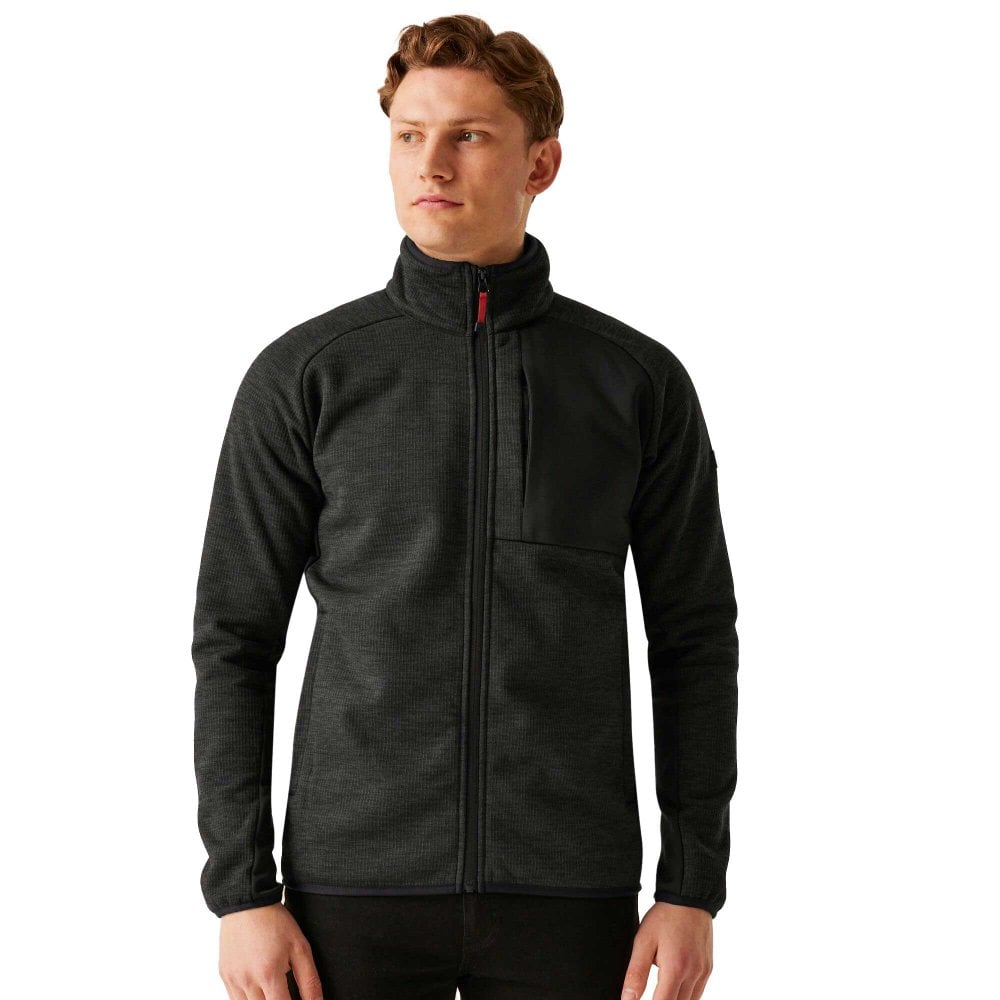 Regatta Men's Ash Marl Shorston Fleece Jacket : : :, Colour: Ash Xxl