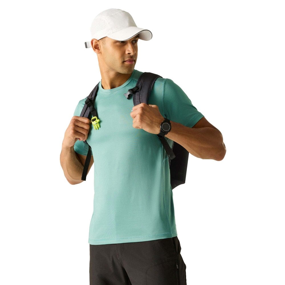 Regatta Men's Virda T-Shirt: : :, Colour: Arctic Blue Large - Outdoor Action