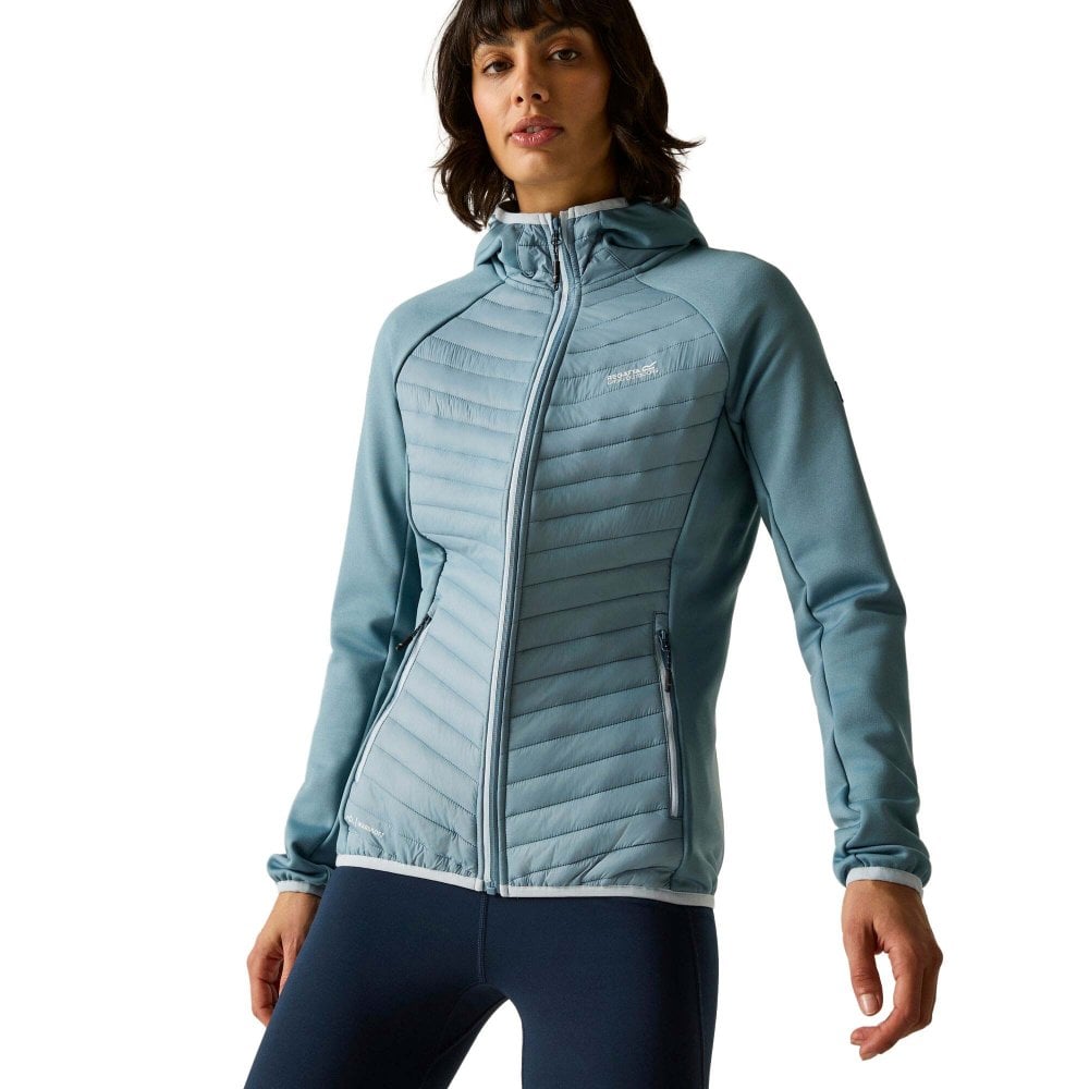 Regatta Women's Andreson Hybrid Jacket: : :, Colour Dusky Blue Size 14 - Outdoor Action