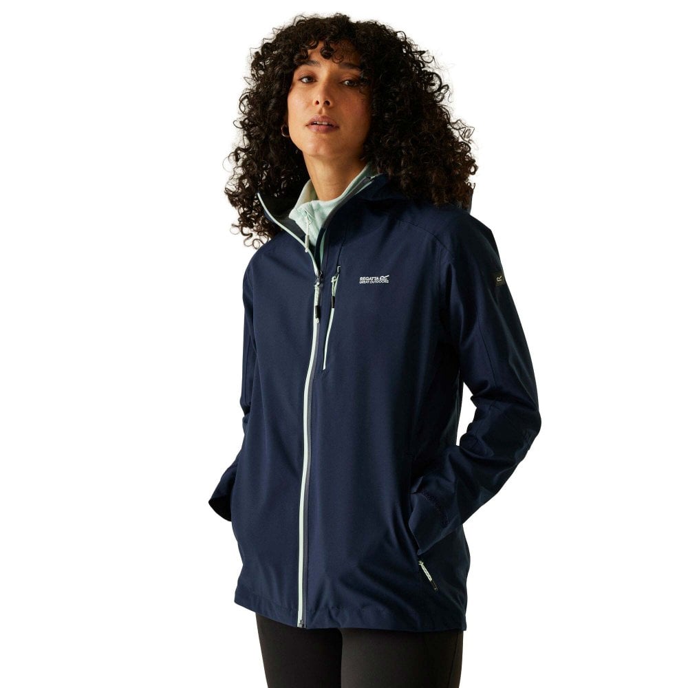 Regatta Women's Birchdale Ii Waterproof Jacket: : :, Colo Navy Size 22 - Outdoor Action