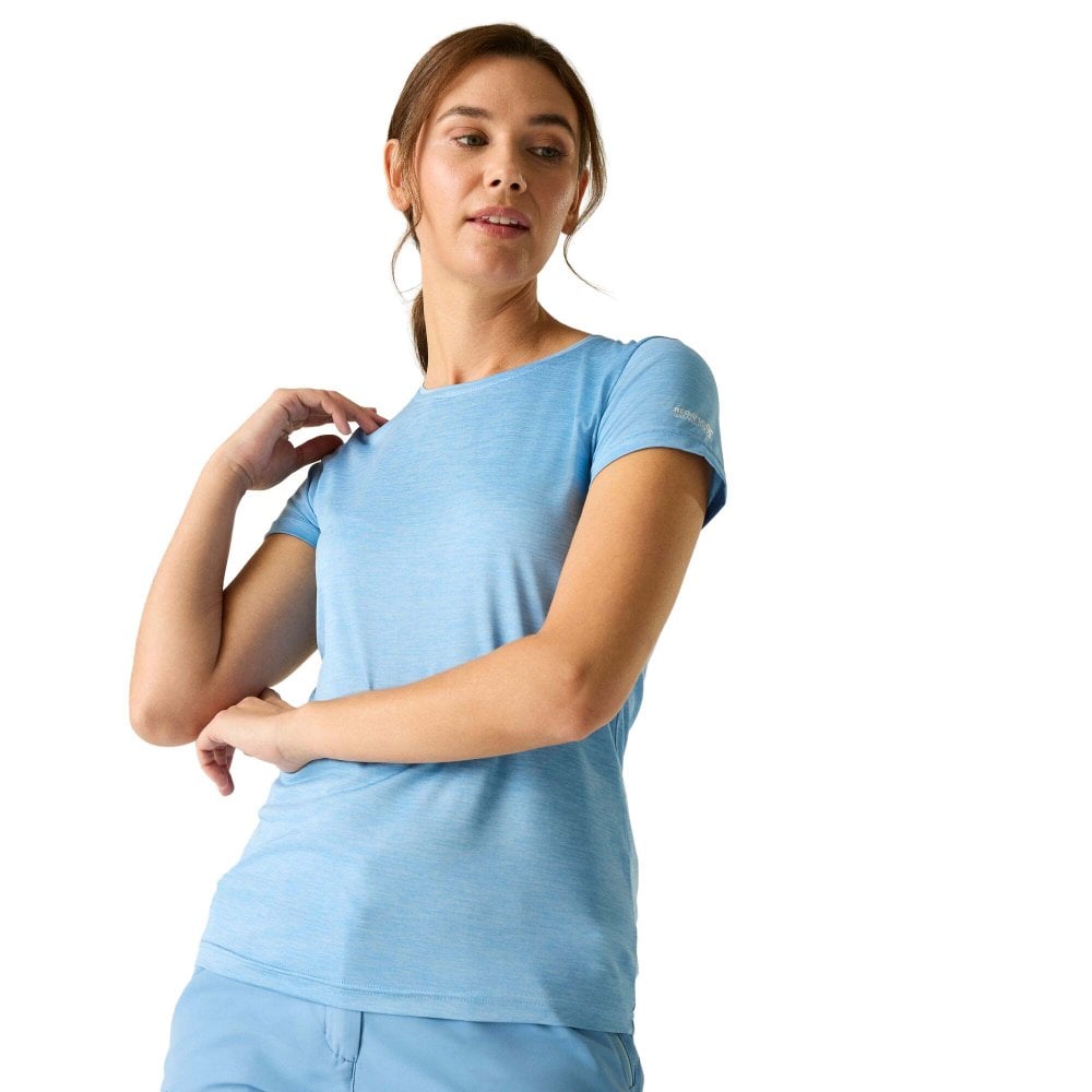 Regatta Women's Fingal Edition T-Shirt: : :, Colo Washed Denim Size 20 - Outdoor Action