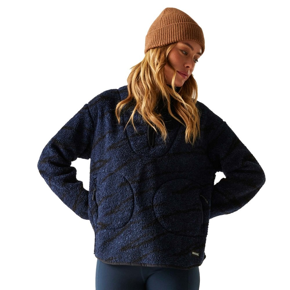 Regatta Women's Frankie Borg Fleece - Blue Size 16 - Image 8
