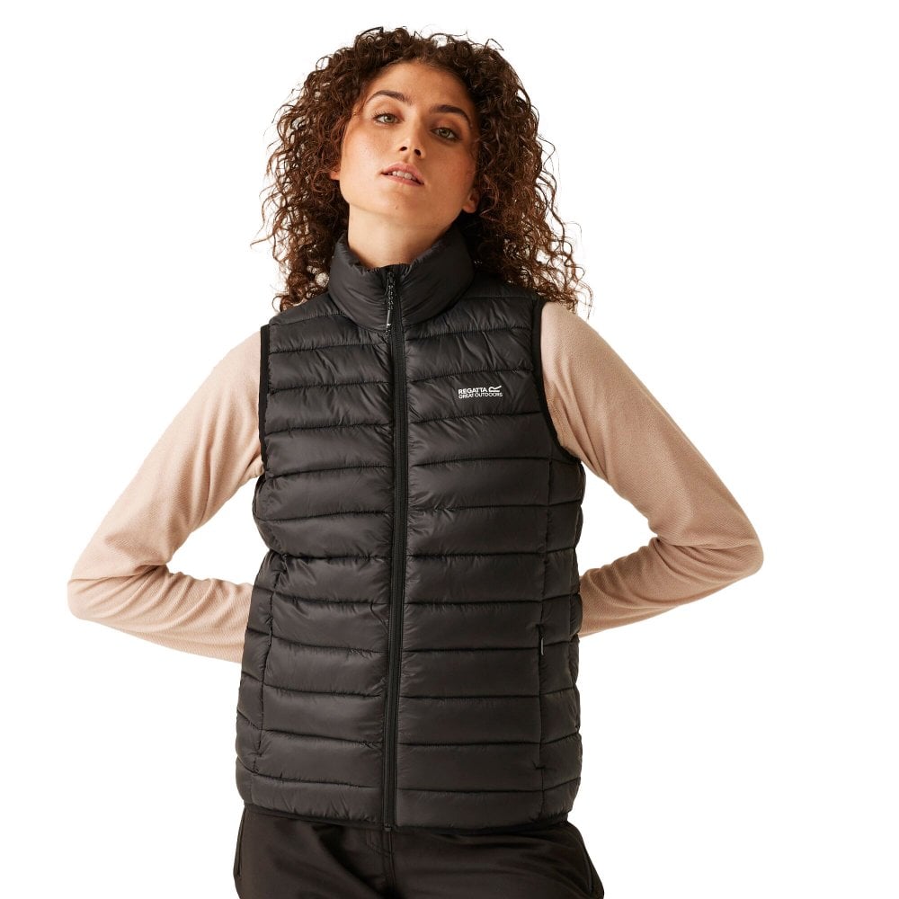 Regatta Women's Black Marizion Baffled Gilet: : :, Colour: Bla Size 14