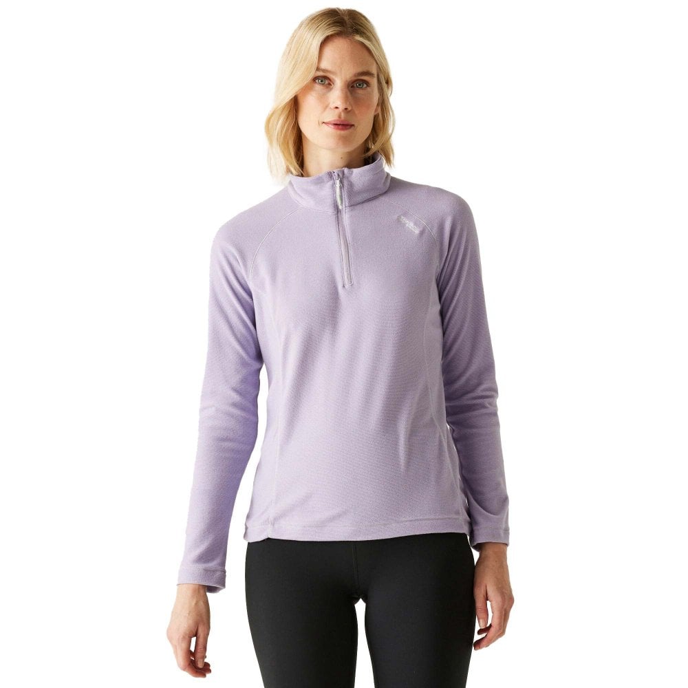 Regatta Women's Purple 1/2 Zip Fleece Montes - Image 2