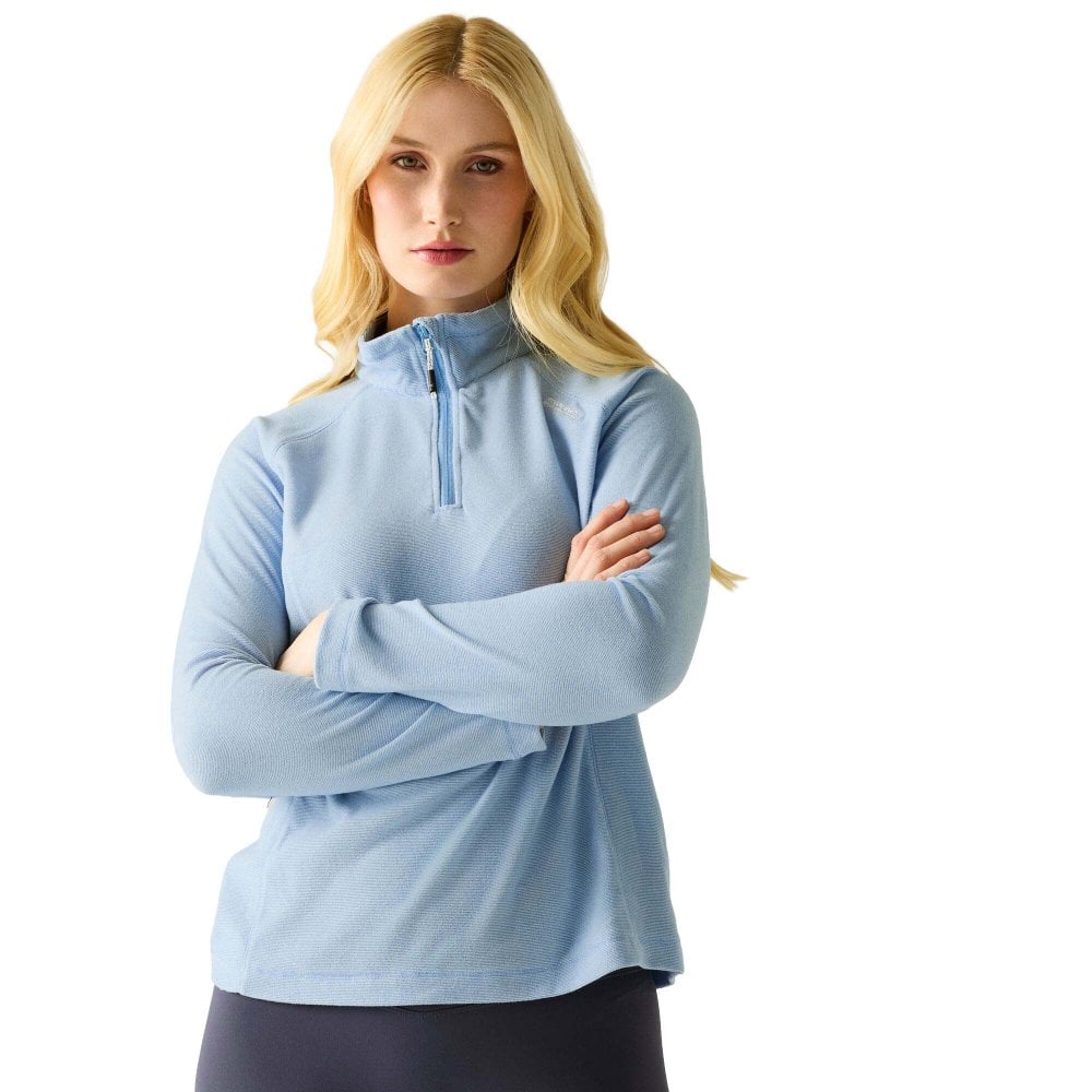 Regatta Womens Montes Micro Fleece Warm Mid Layer Top - Image 2