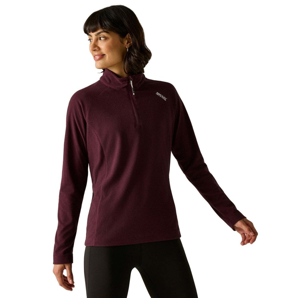 Regatta Women's Montes Lightweight Half Zip Fleece: : :, C Fig Size 12 - Outdoor Action
