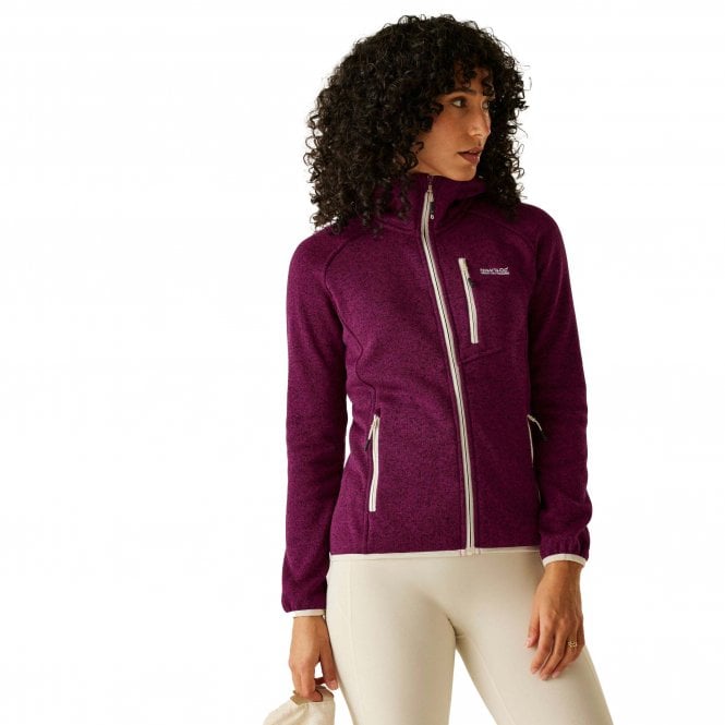 Regatta  Womens Newhill II Hooded Full Zip Fleece - Sample 