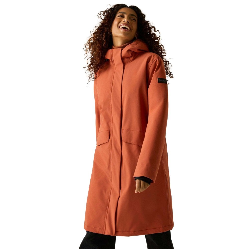 Regatta Women's Ramona Waterproof Insulated Jacket: : 2 Brick/Barleycorn Size 20 - Outdoor Action