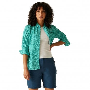 Regatta Womens Travel Packaway Long Sleeve Shirt - Sample