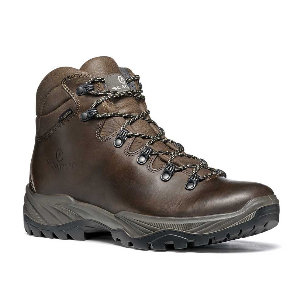 Scarpa Terra Gtx M Brown leather Mens Outdoor Walking Boots 30020-2001 in a Plain Leather in Size 46 - Image 5