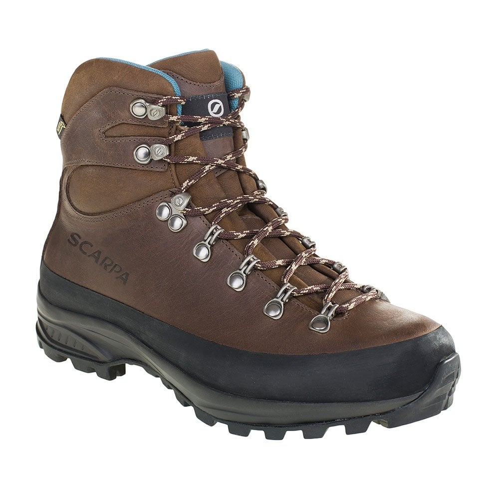 Scarpa Women's Ebony Blue Trek High Volume Gtx Walking Boots : : Size 38