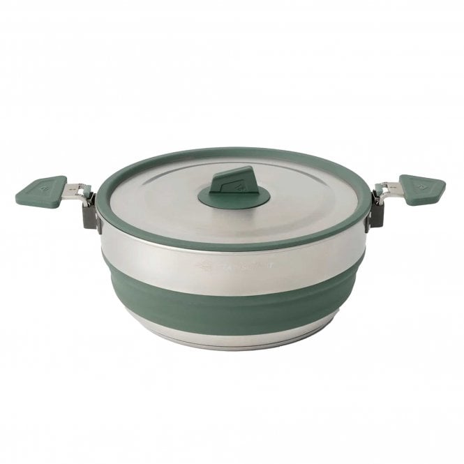 Sea to Summit  Detour Stainless Steel Collapsible Pot - 3L 