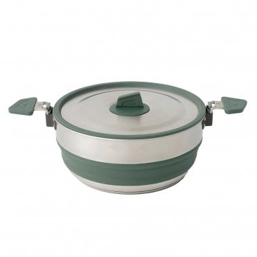 Sea to Summit Detour Stainless Steel Collapsible Pot - 3L 