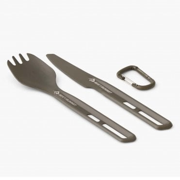 Sea to Summit Frontier Ultralight Spork & Knife Set - 2 Piece