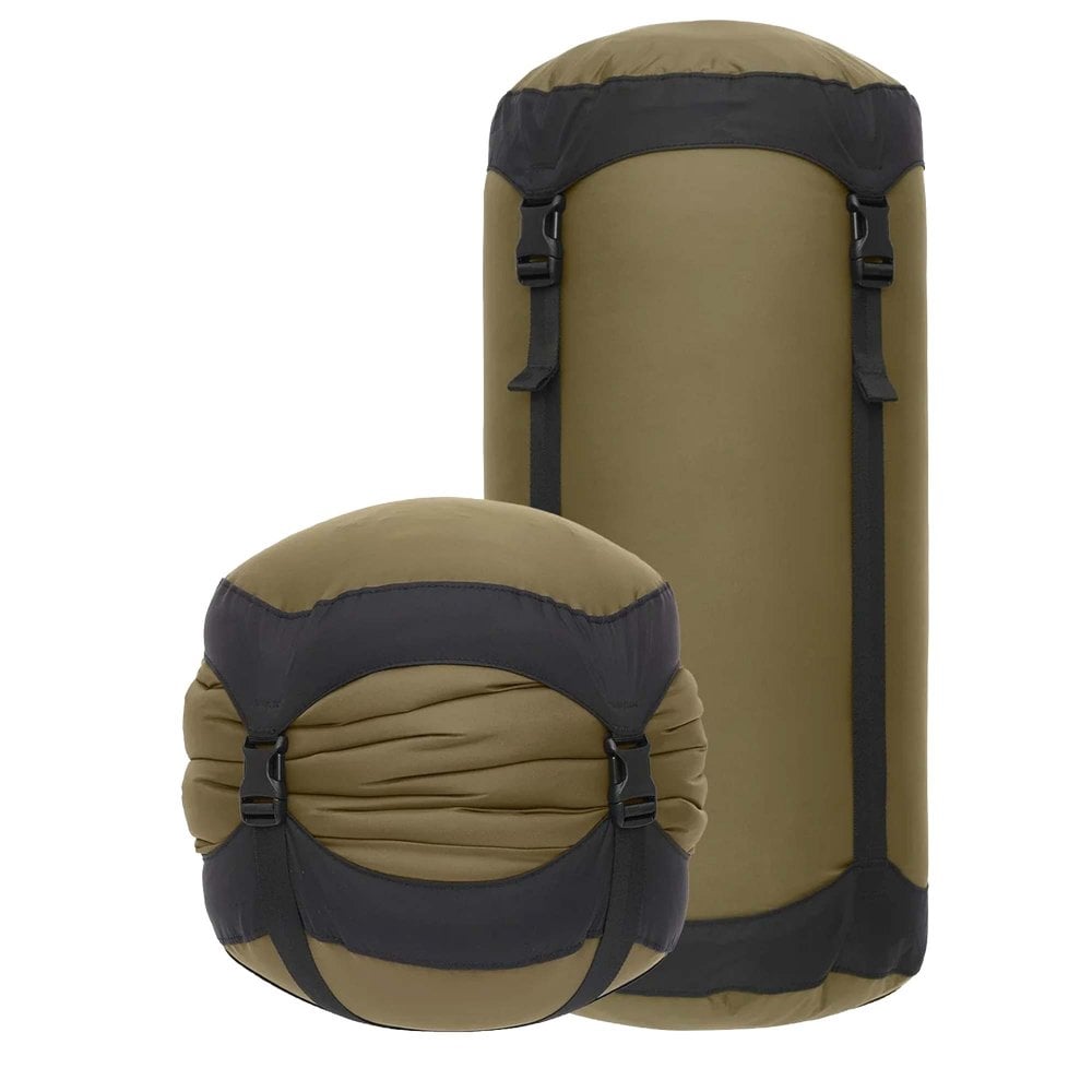 Sea To Summit Lightweight Compression Sack: : : Burnt Olive 20 Ltr - Outdoor Action