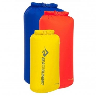 Sea to Summit Lightweight Dry Bag Set 8, 13, 20L Multi - Colour