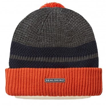 Sealskinz Bittering WP Cold Weather Textured Roll Cuff Beanie