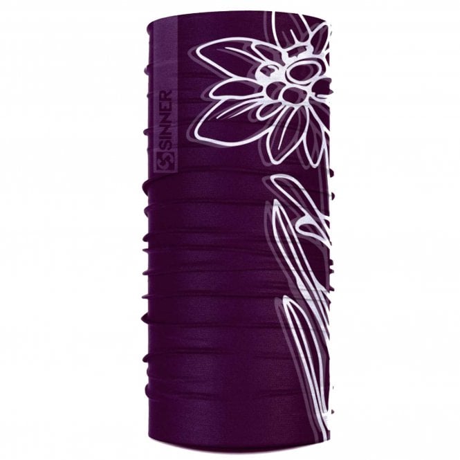 Sinner  Bandana Edelweiss Burgandy