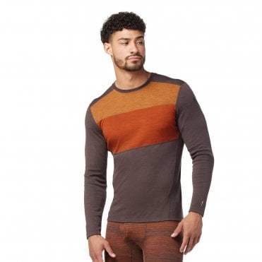 Smartwool Mens Merino 250 Base Layer Colorblock Crew