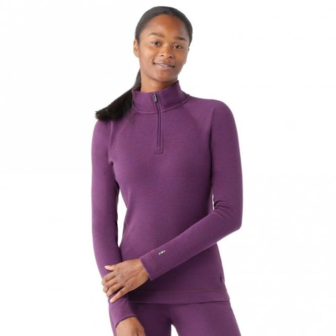 Smartwool  Womens Classic Thermal Merino 1/4 Zip Base Layer