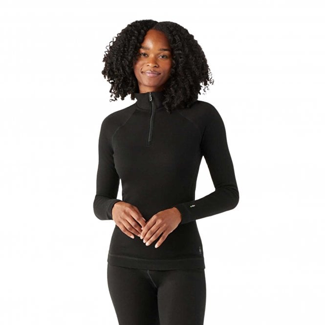 Smartwool  Womens Classic Thermal Merino Base Layer 1/4 Zip