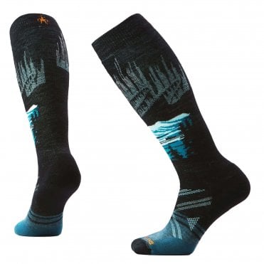 Smartwool Womens Full Cushion Alpine Auroras OTC Socks