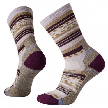 Smartwool Womens Hike Light Cushion Margarita Crew Socks
