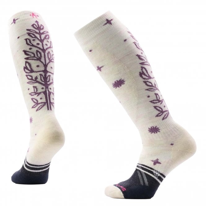 Smartwool  Womens Ski Ice Blossom OTC Socks