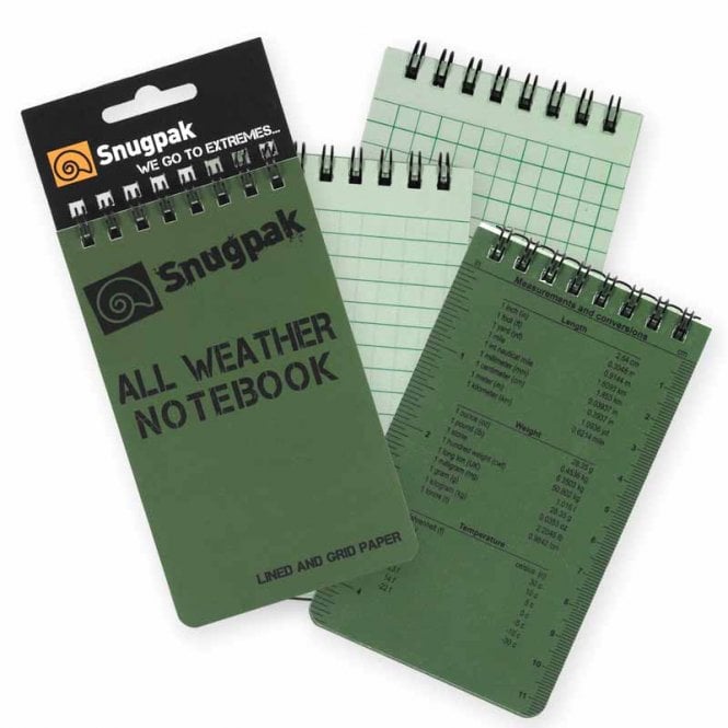 Snugpak  Notebook All Weather - Olive
