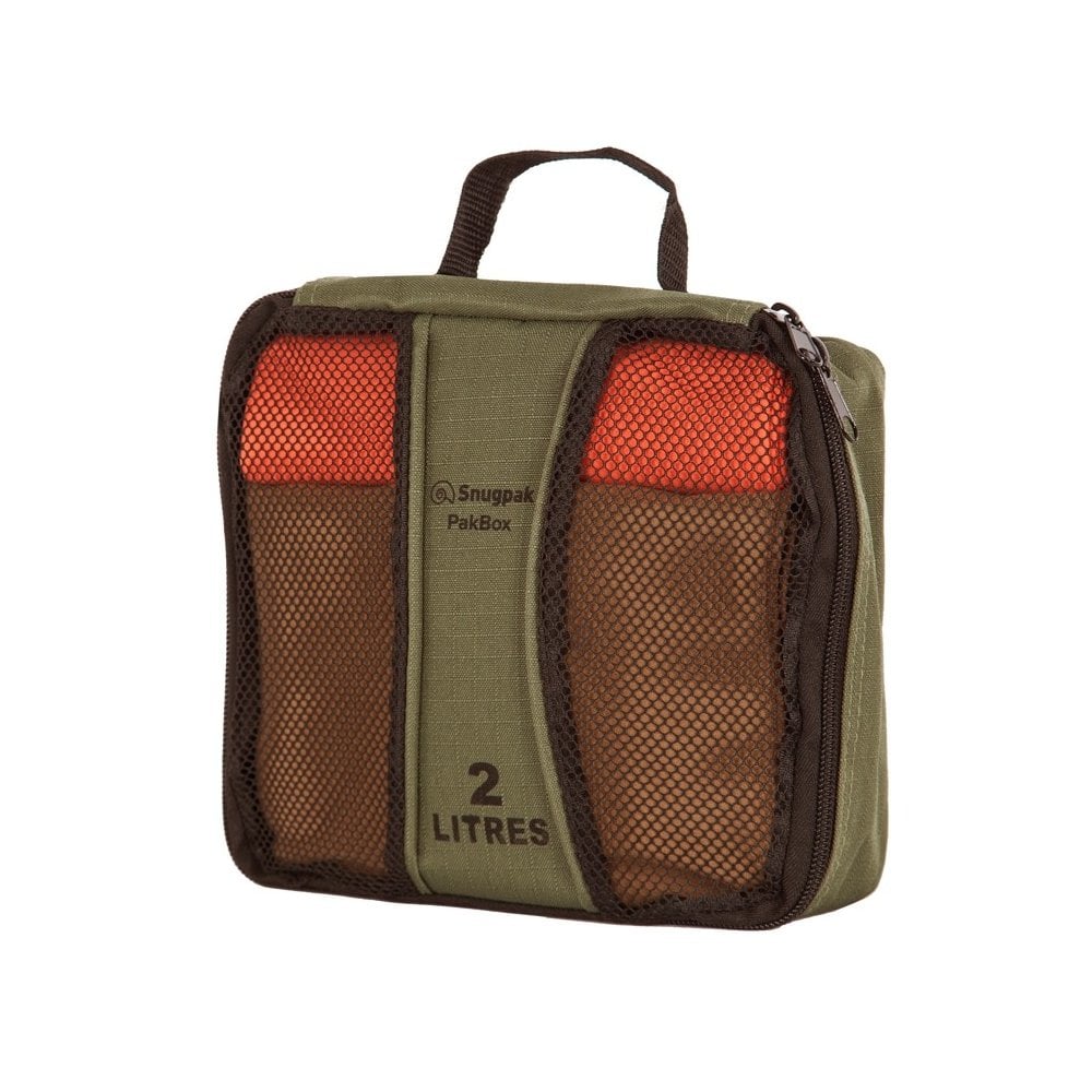 Snugpak Pakbox Ltr Organiser: Colour: Olive Size 2 - Outdoor Action