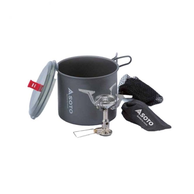 Soto  New River Pot + Amicus Stove Combo