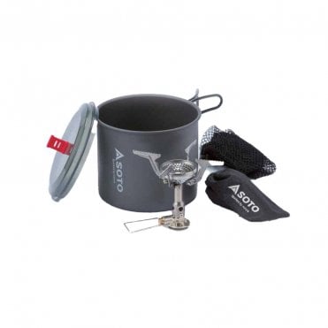 Soto New River Pot + Amicus Stove Combo