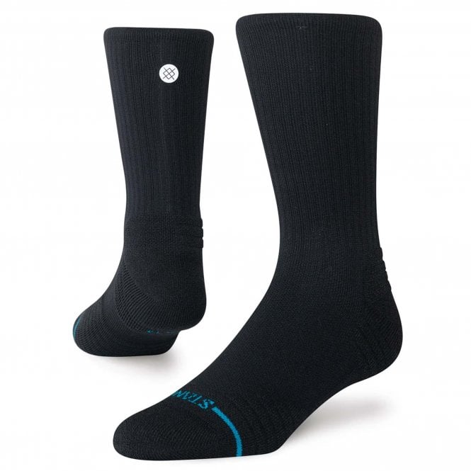 Stance  Icon Mid Solid Ribbed Crew Walking Sock
