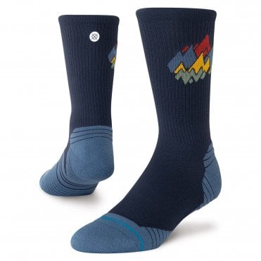 Stance Peaks Ribbed Light Crew Walking Sock