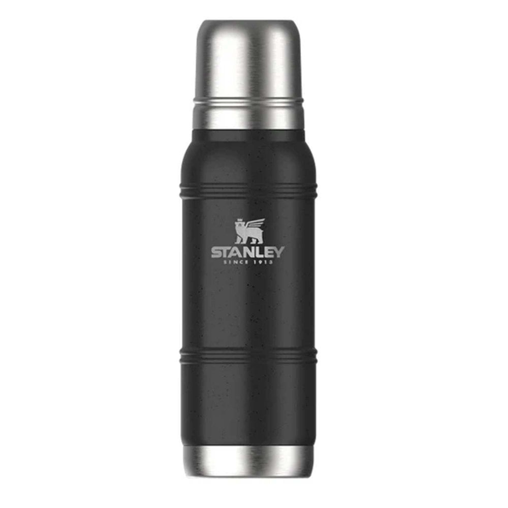 Stanley Artisan Thermal Bottle: Colour: Black 1.0L - Outdoor Action