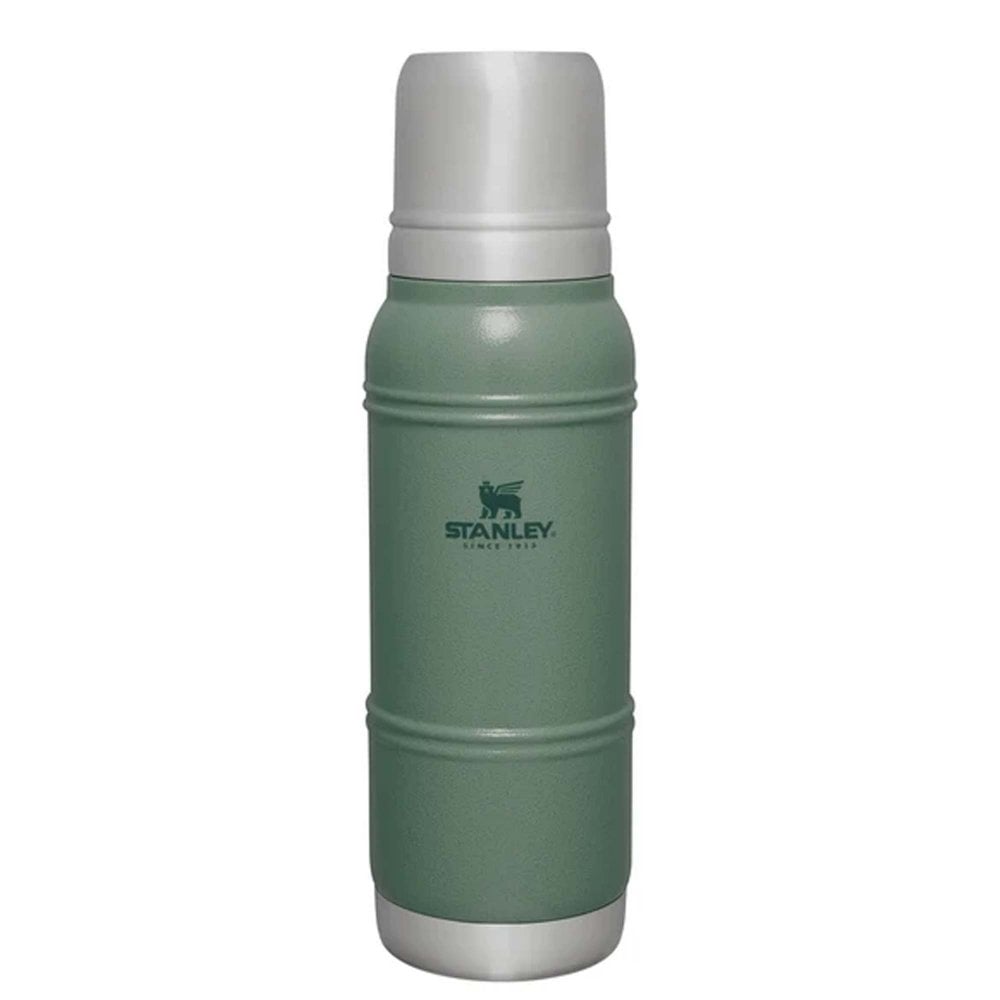 B&Q - Artisan Thermal Bottle Hammertone Green 1L - Image 2